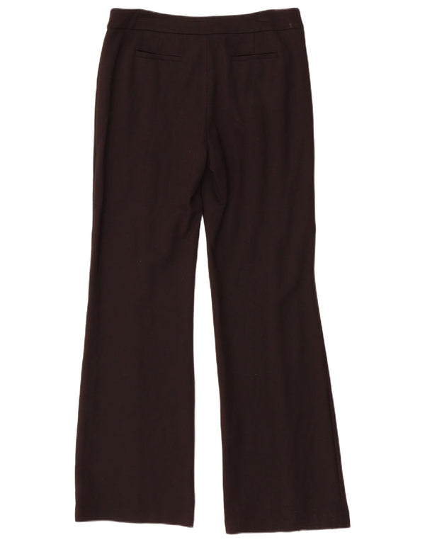 John Lewis Pantalones de traje con corte de bota para mujer UK 10 Small W30 L34 Viscosa negra