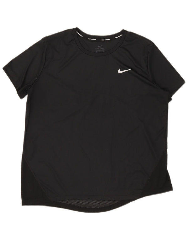 Nike - Camiseta Dri Fit para mujer, talla 40, color negro