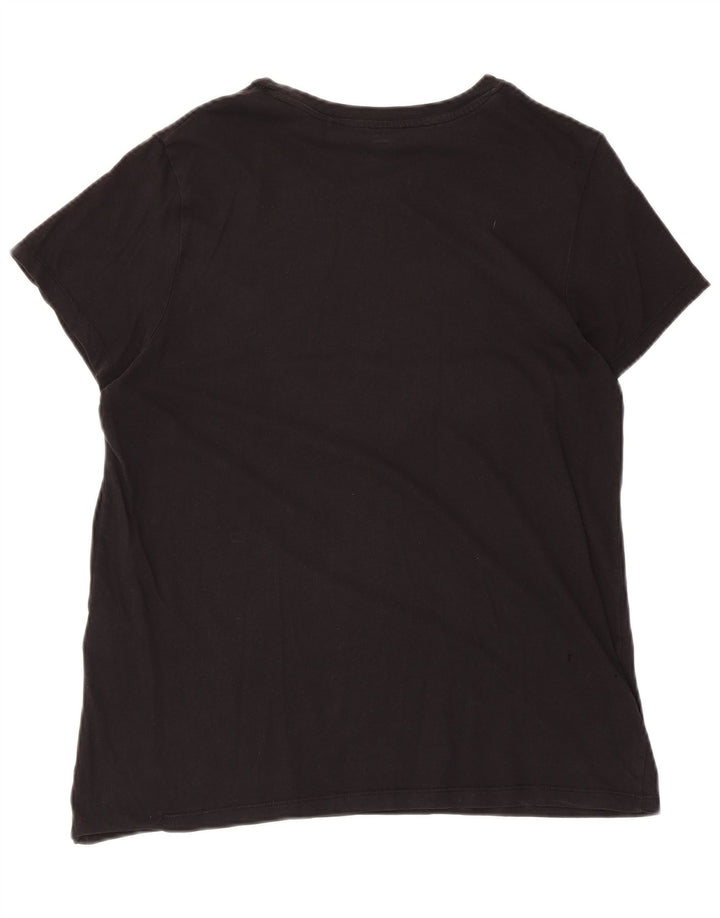 Levi's - Camiseta gráfica para mujer, talla 40, color negro
