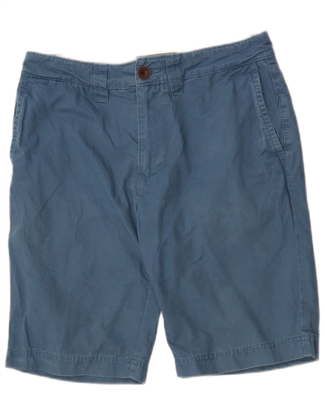 Pantalones cortos chinos para hombre Fat Face W30 Azul medio Algodón