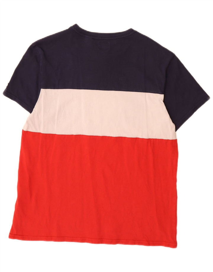 Levi's Camiseta gráfica para hombre Top mediano de algodón con bloques de color multicolor