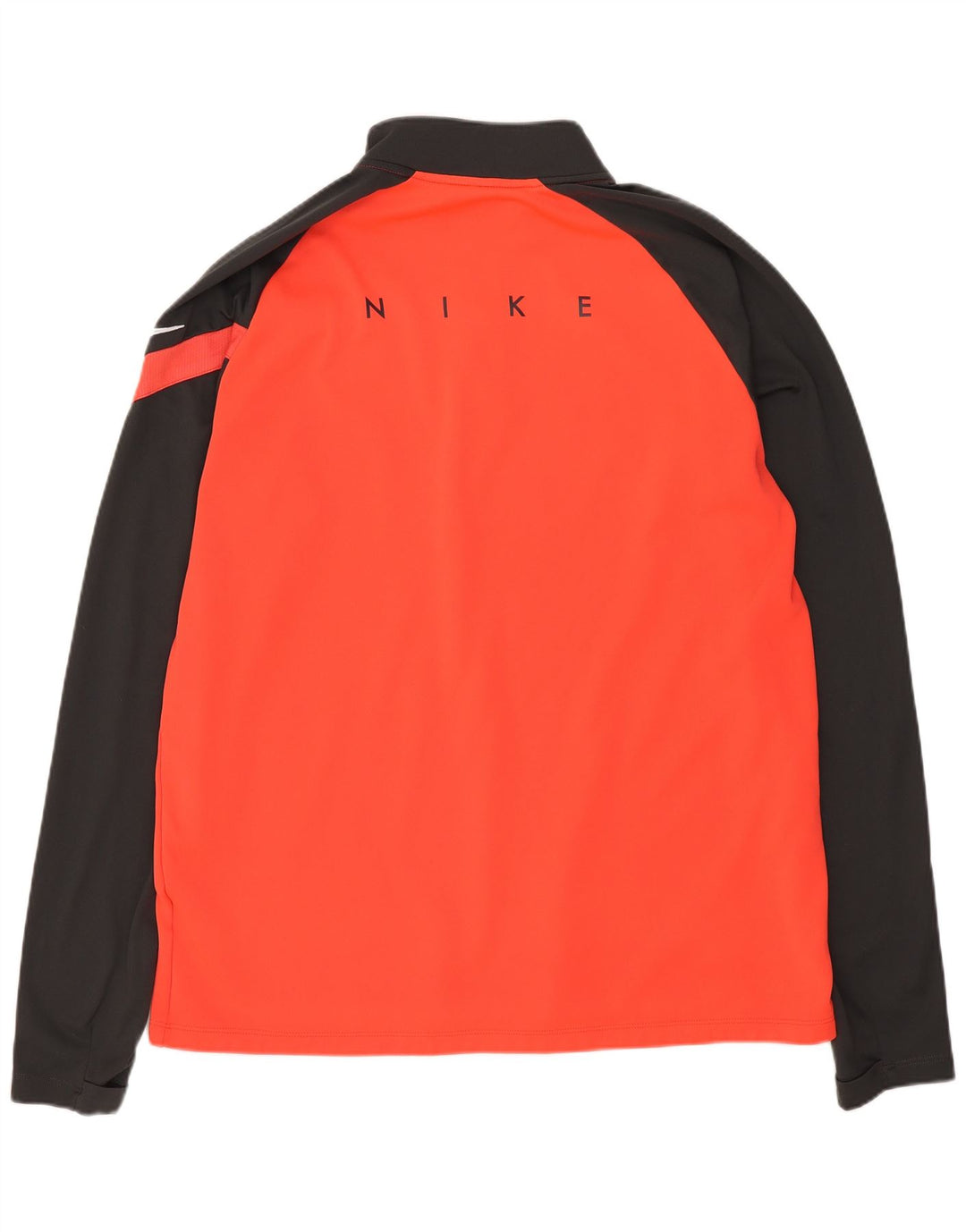 Nike Dri Fit - Chándal con cremallera y cuello para hombre, talla grande, color rojo