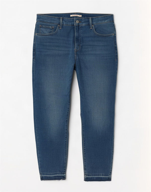 Levi's 311 Jeans ajustados de cintura alta para mujer US 18 2XL W36 L28 Azul