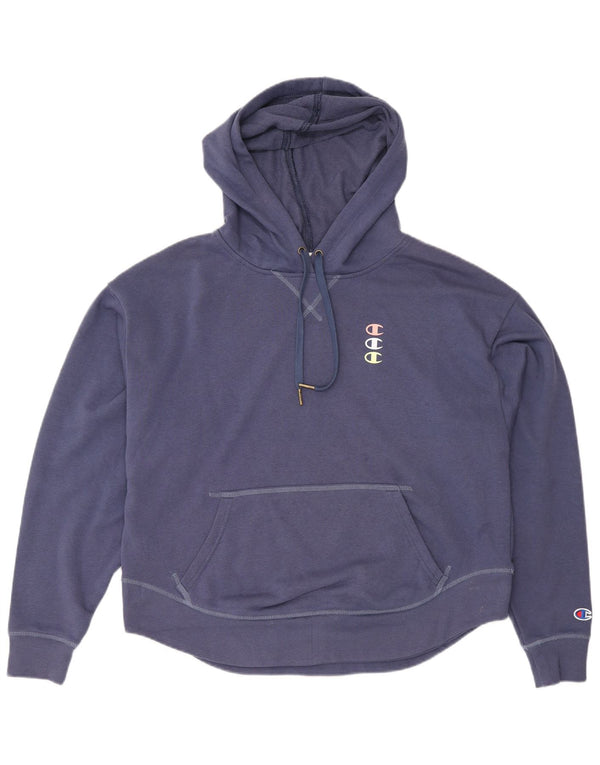 Champion Sudadera con capucha para mujer UK 46 Large Azul marino