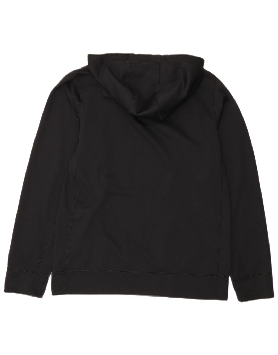 NIKE Sudadera con capucha Therma-Fit Graphic para hombre, talla pequeña, poliéster negro