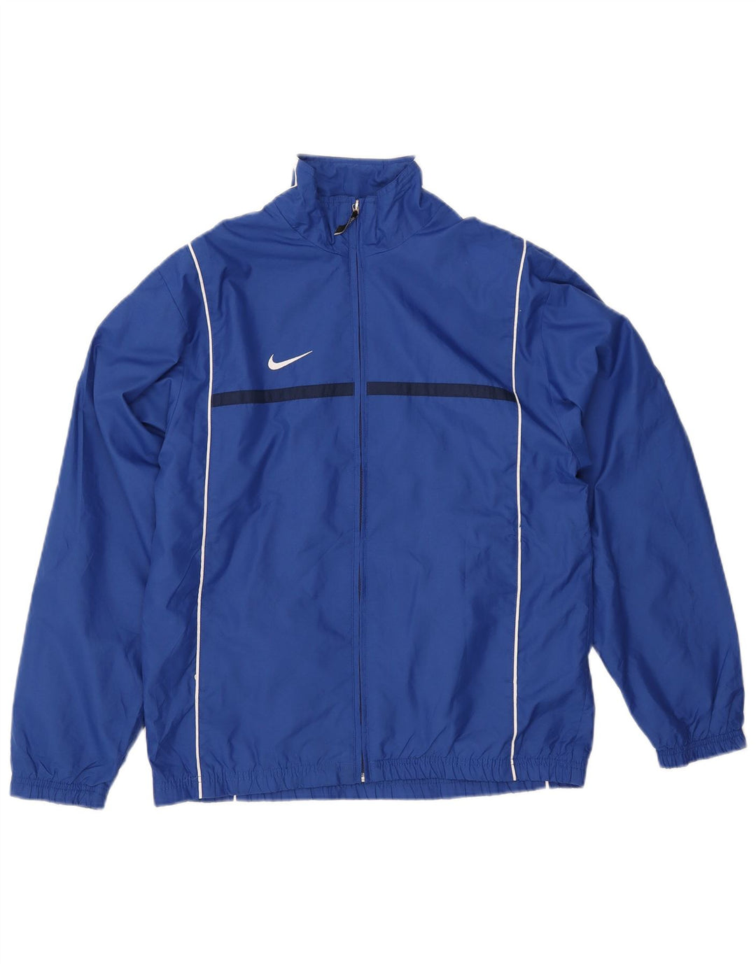 NIKE - Chaqueta de chándal para hombre, talla 36/38, nailon color azul pequeño