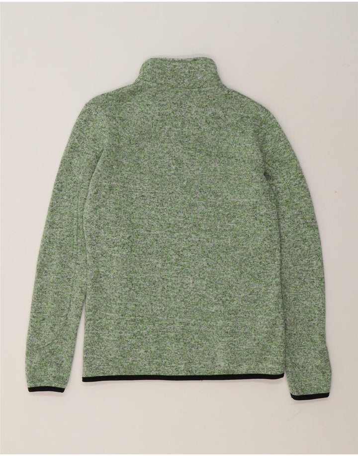 Brugi - Chaqueta de chándal para mujer, talla 40, talla pequeña, color verde moteado