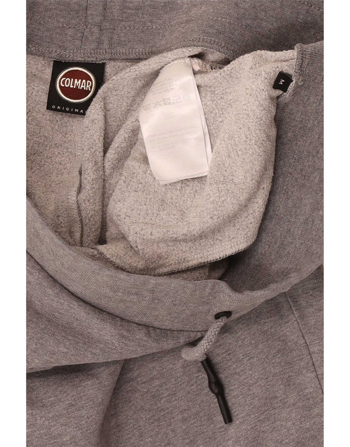 Mujer Colmar Pantalones De Chándal Joggers De Algodón Moteado Gris Medio