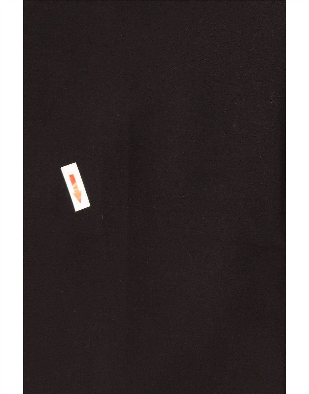 Zara Mujer Pantalón De Traje Cónico Grande W32 L27 Poliéster Negro