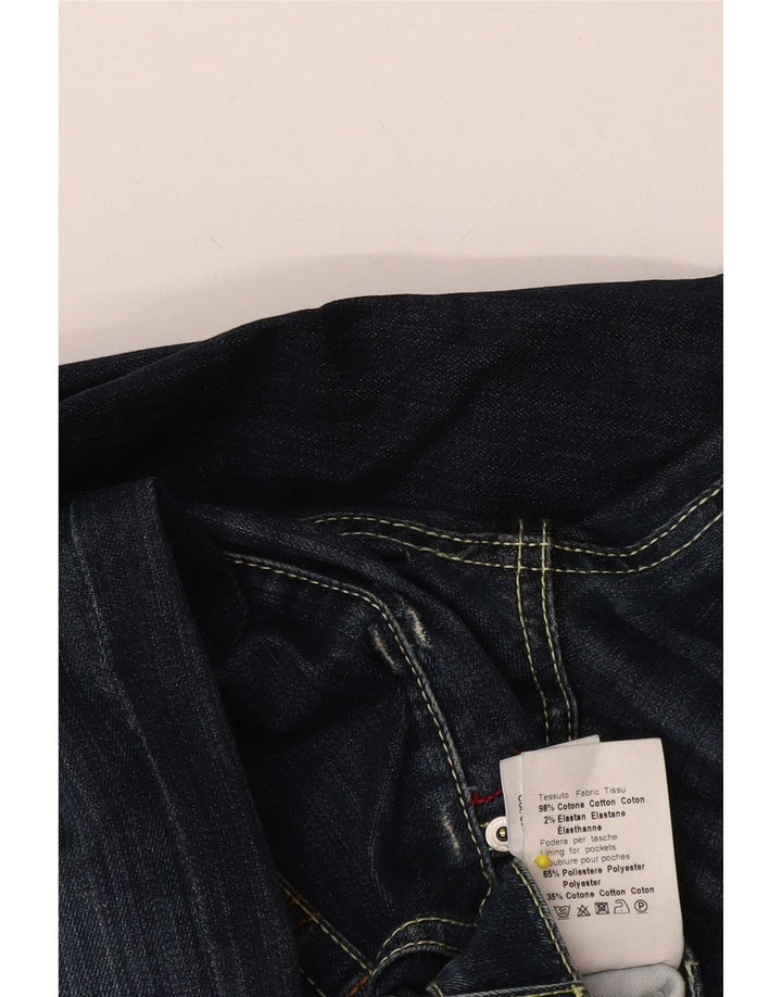 Dondup Vaqueros Slim Hombre W31 L30 Azul Marino Algodón