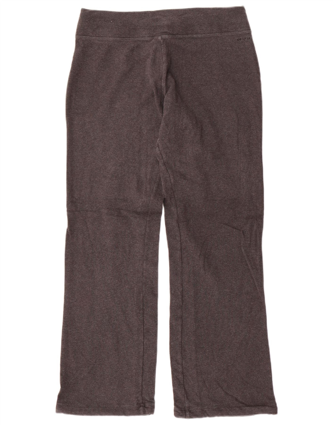 NIKE Pantalones de chándal Dri Fit para Mujer UK 44 Algodón Gris Medio