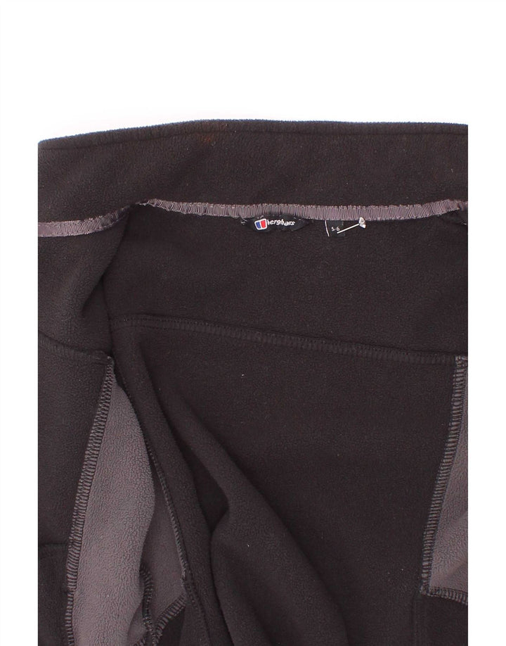 Bergans Chaqueta polar para niño 5-6 años Negro Poliéster color block