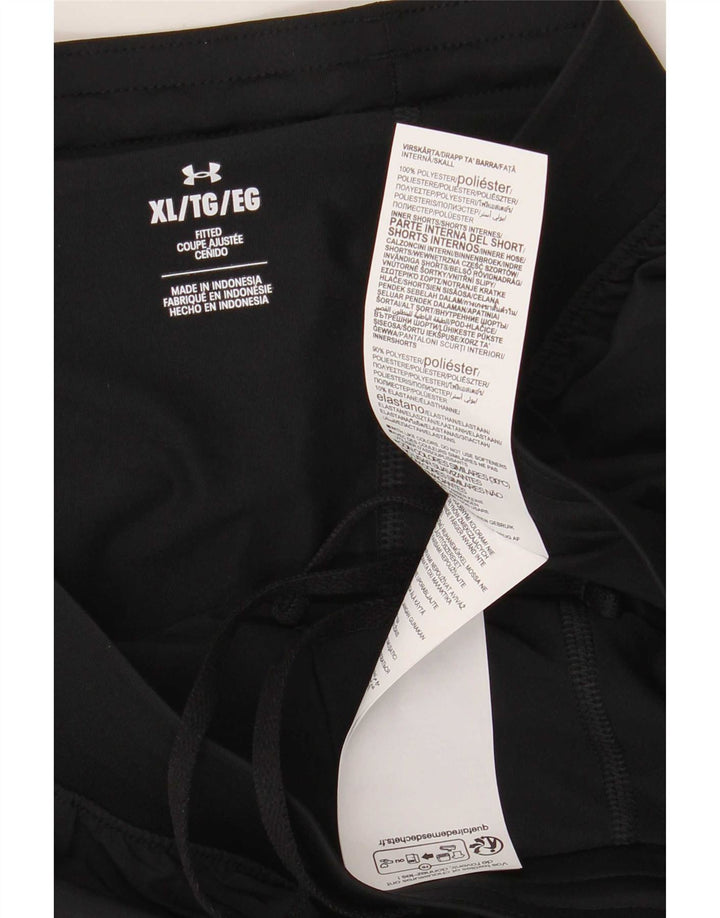 Under Armour Pantalones cortos deportivos para hombre XL Poliéster negro