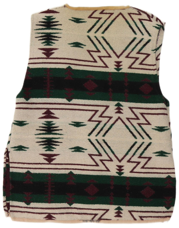 Mills Chaleco para mujer UK 46 Grande Multicolor Geométrico