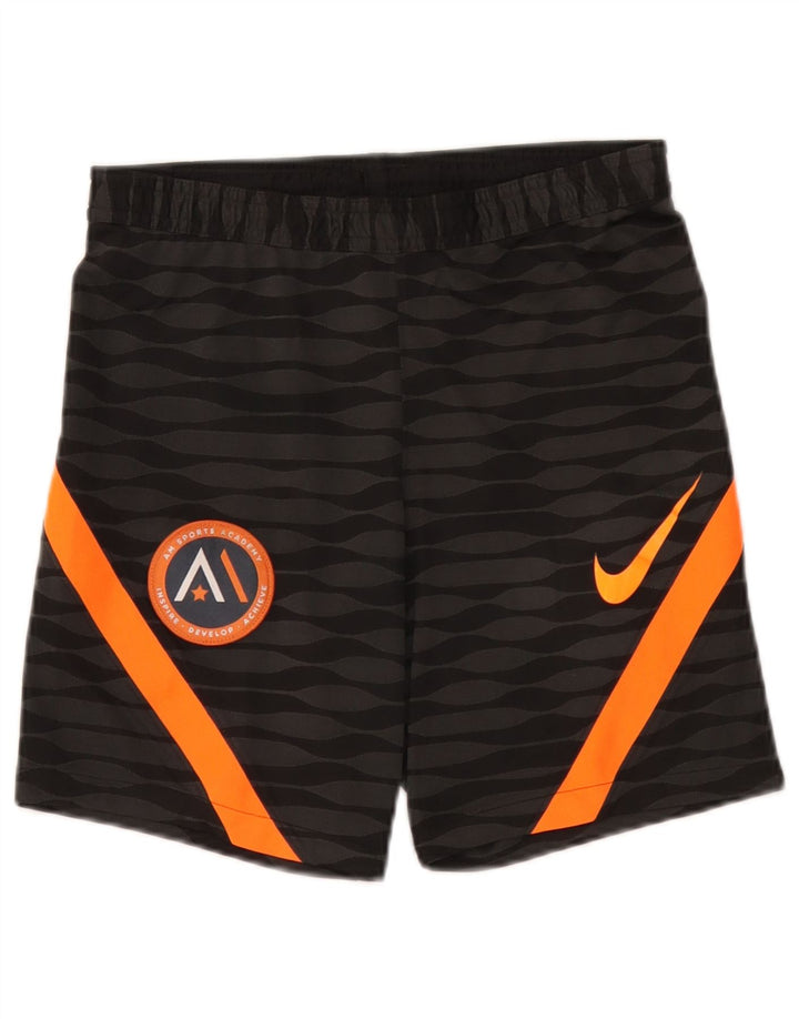 Pantalones cortos deportivos ajustados Dri Fit para hombre Nike Poliéster color block negro pequeño