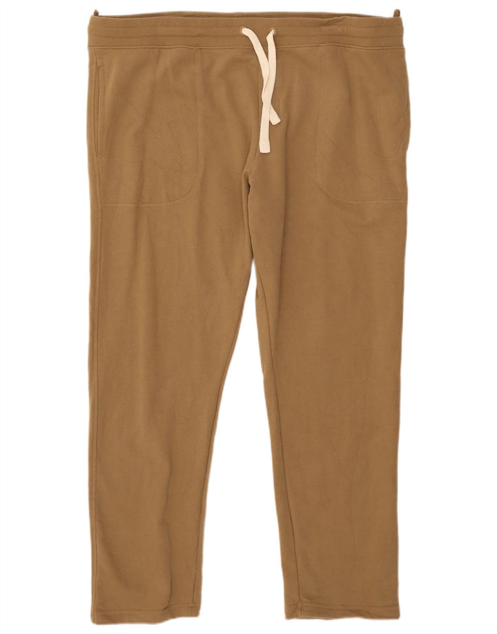 Marks & Spencer - Pantalón de chándal para hombre, talla 2XL, algodón beige