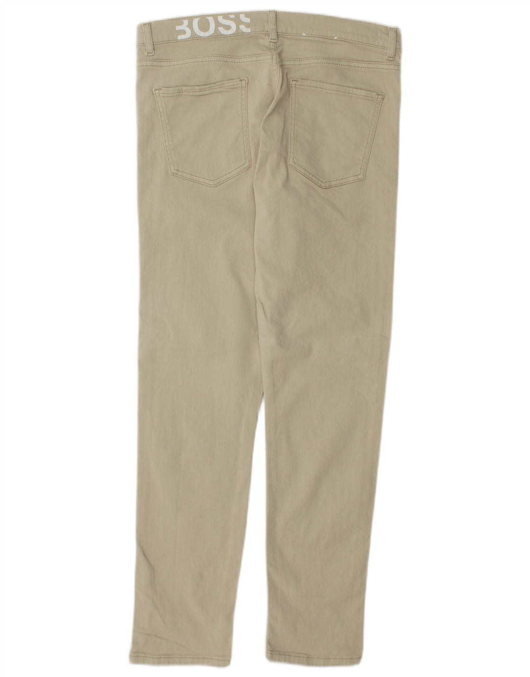 Vaqueros ajustados de talle alto para mujer HUGO BOSS W29 L28 Algodón verde