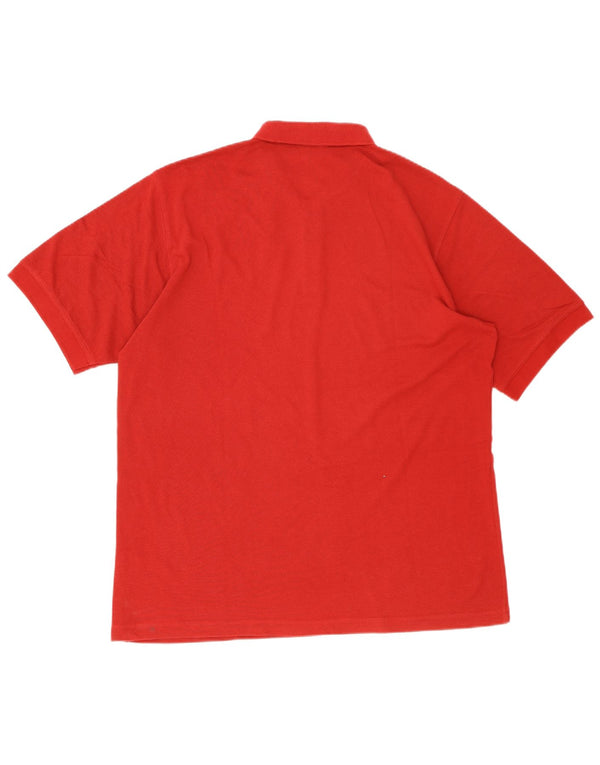 Adidas Polo Hombre UK 46/48 XL Rojo Algodón
