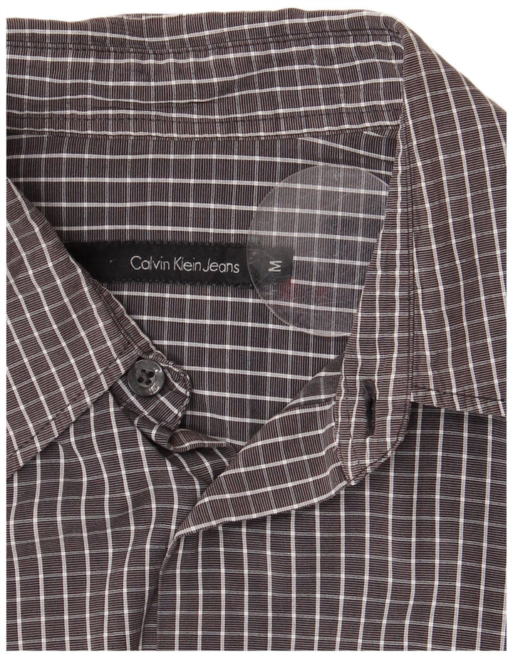 Camisa CALVIN KLEIN JEANS Hombre Gris Medio Vichy