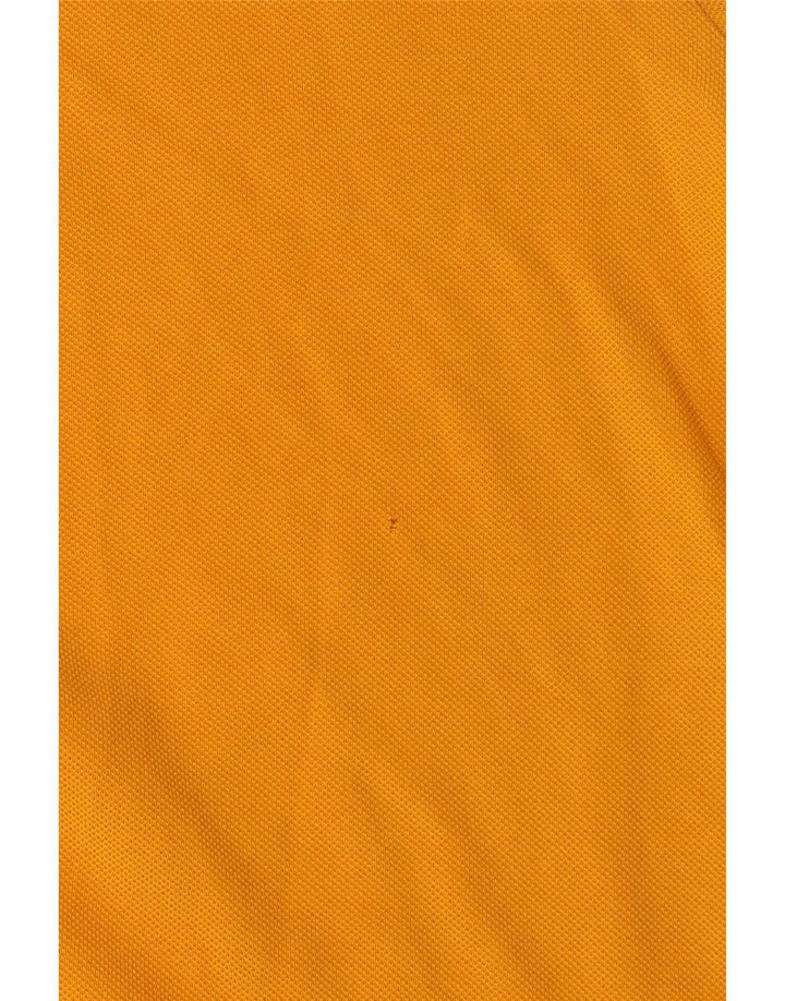 Polo Lacoste para hombre talla 4 mediano algodón naranja