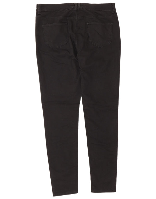 Marks & Spencer Vaqueros Jegging de cintura alta para mujer UK 40 Large W34 L32 Negro