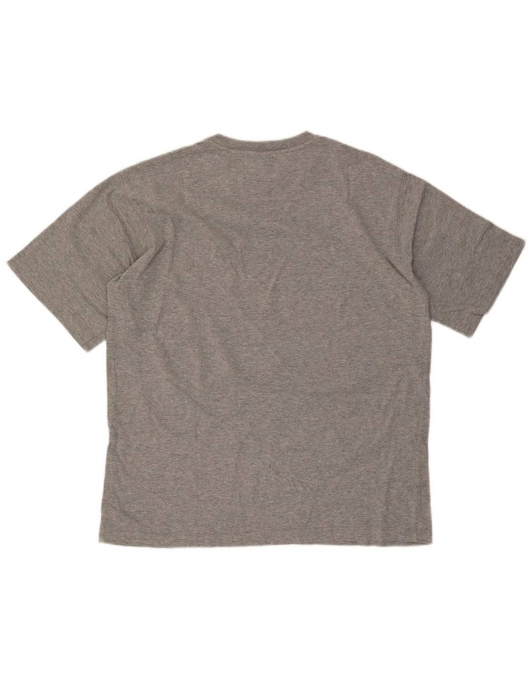 Carrera Camiseta para hombre Top 2XL Algodón moteado gris