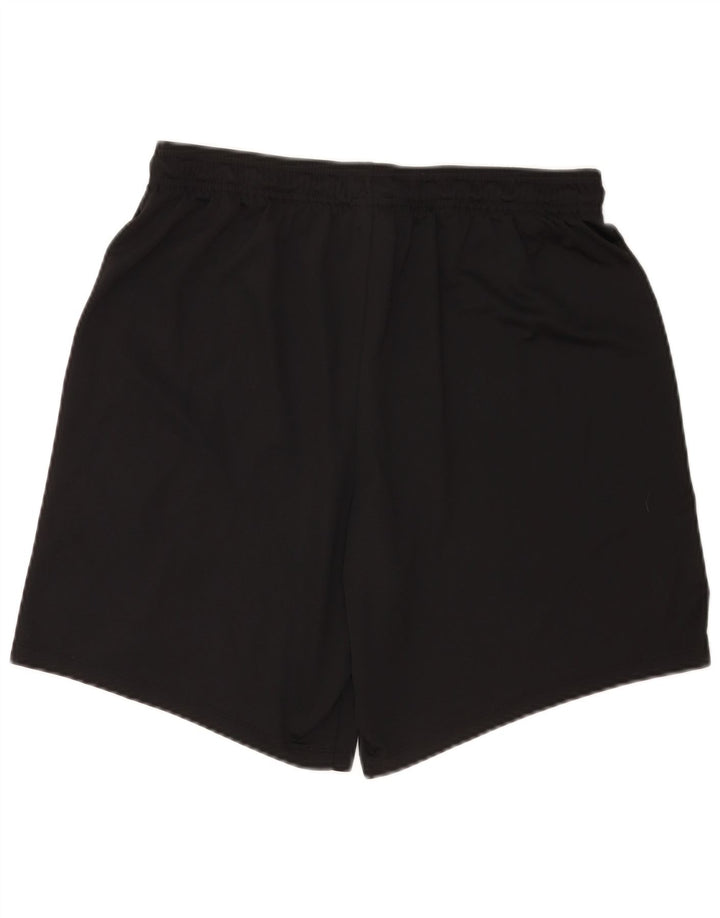 Nike - Pantalones cortos deportivos Dri Fit para hombre, talla 2XL, poliéster negro