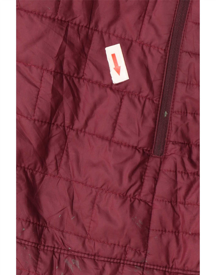 Patagonia Mujer Chaqueta Acolchada ES 40 XL Poliéster Burdeos