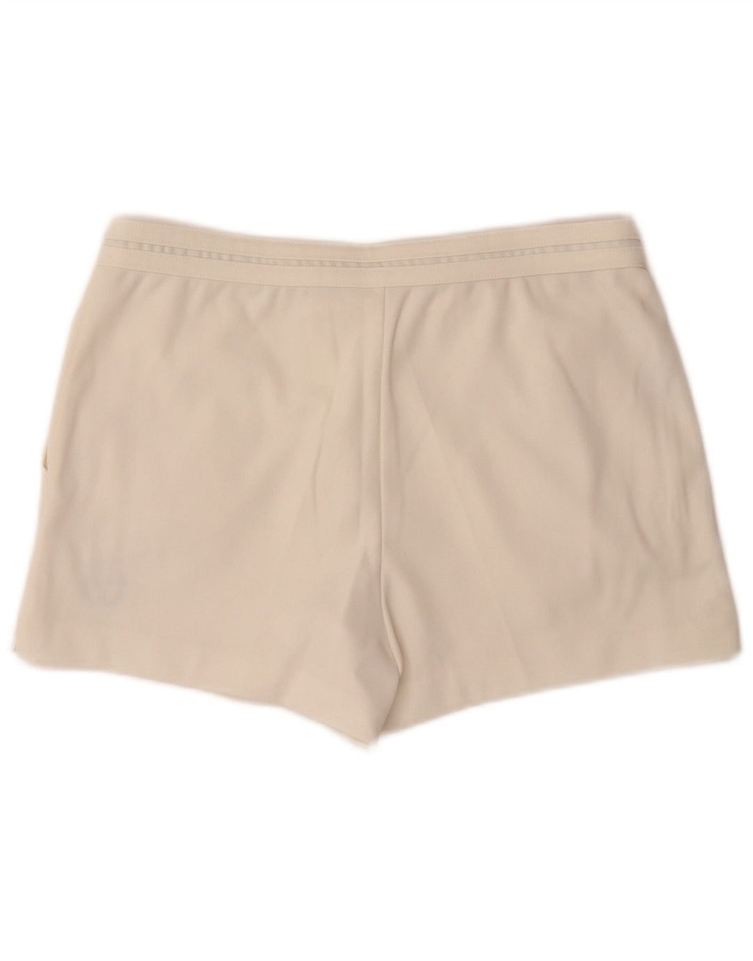 SERGIO TACCHINI Pantalones cortos chinos para hombre IT 48 Medium W30 Poliéster blanco