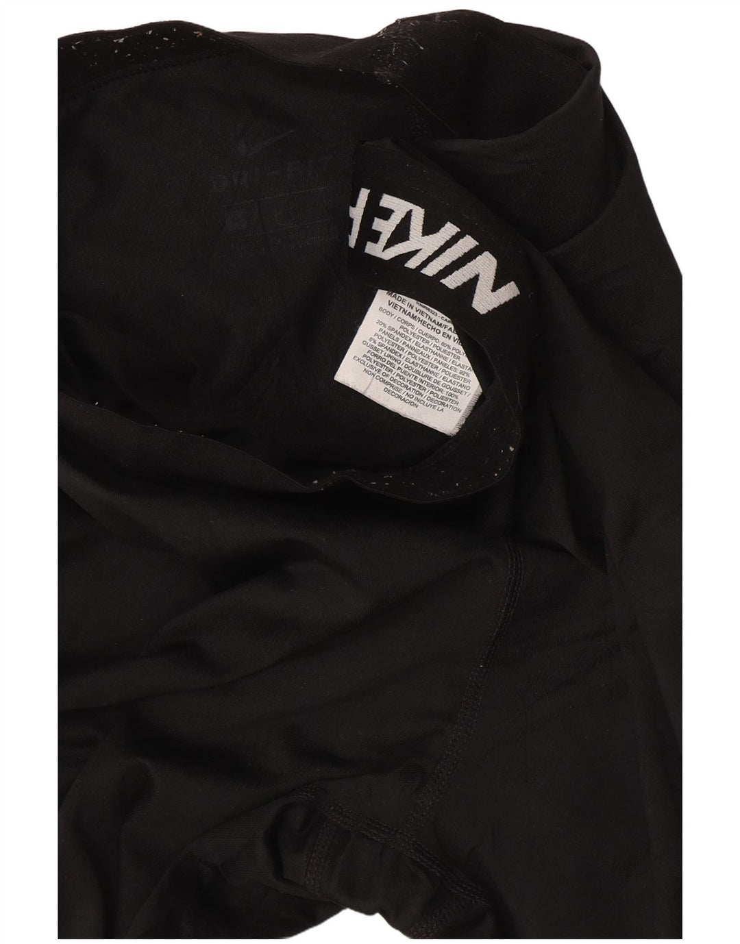 Nike Pantalones de chándal gráficos para mujer UK 44 Mediano Negro Poliéster