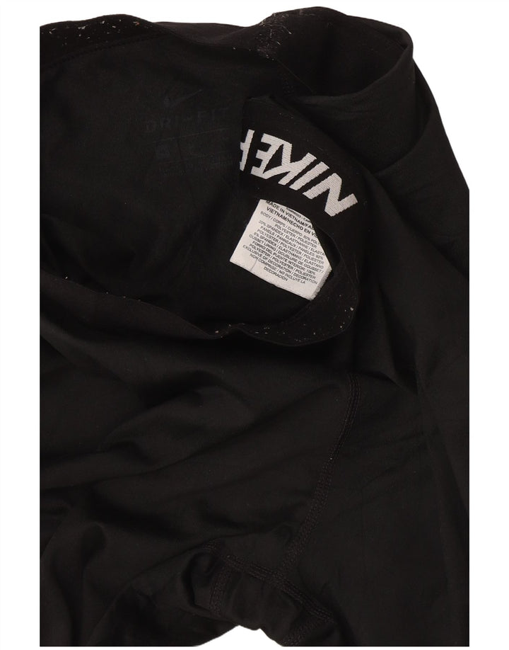 Nike Pantalones de chándal gráficos para mujer UK 44 Mediano Negro Poliéster