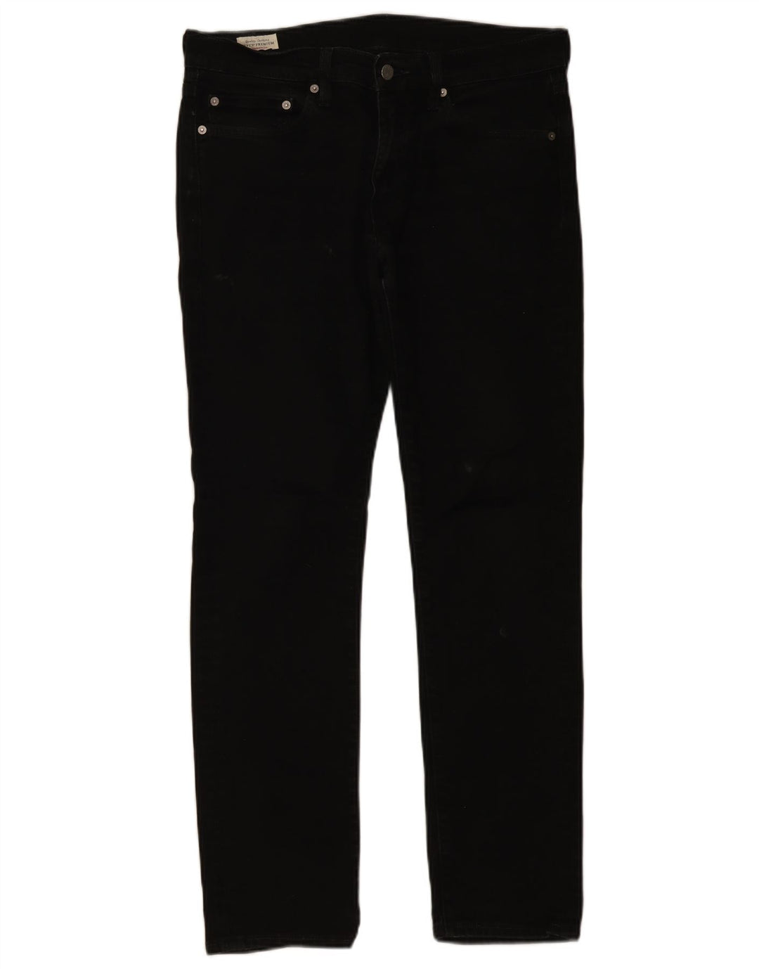 Levi's Hombre 511 Slim Jeans W32 L32 Algodón Negro