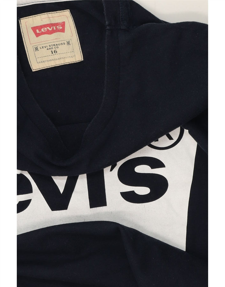 Levi's Camiseta Gráfica Niño Top 15-16 Años Azul Marino