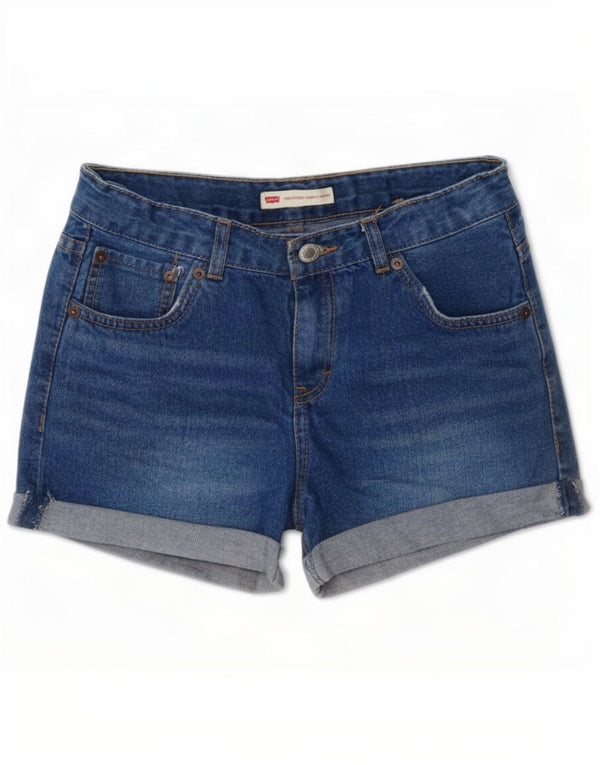 Levi's Girlfriend Shorts vaqueros para niña 15-16 años W26 Algodón azul