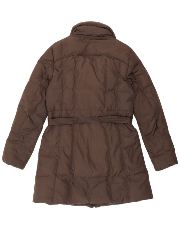 Abrigo acolchado para mujer Geox UK 44 Grande Poliéster marrón