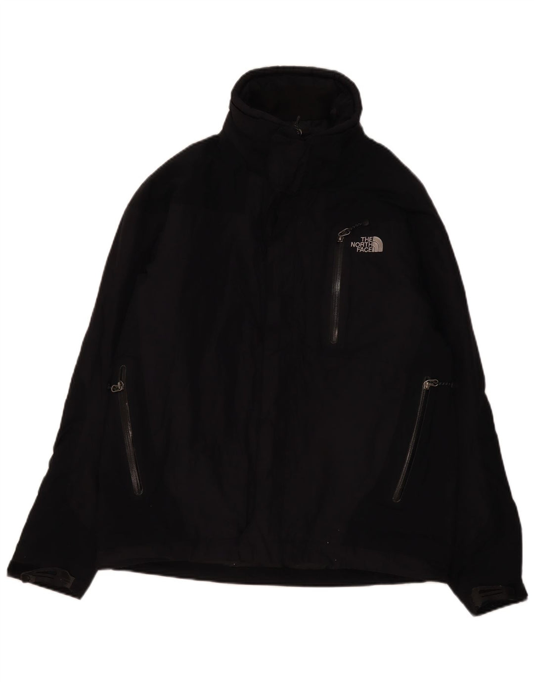 The North Face Chaqueta cortavientos para hombre UK 38 Medium Black Nylon