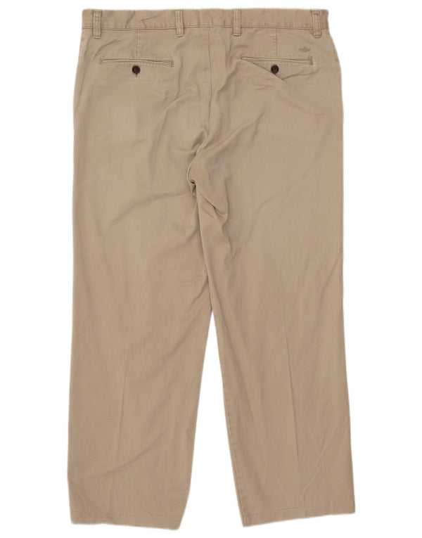 Dockers Pantalón chino recto para hombre W38 L29 Algodón beige