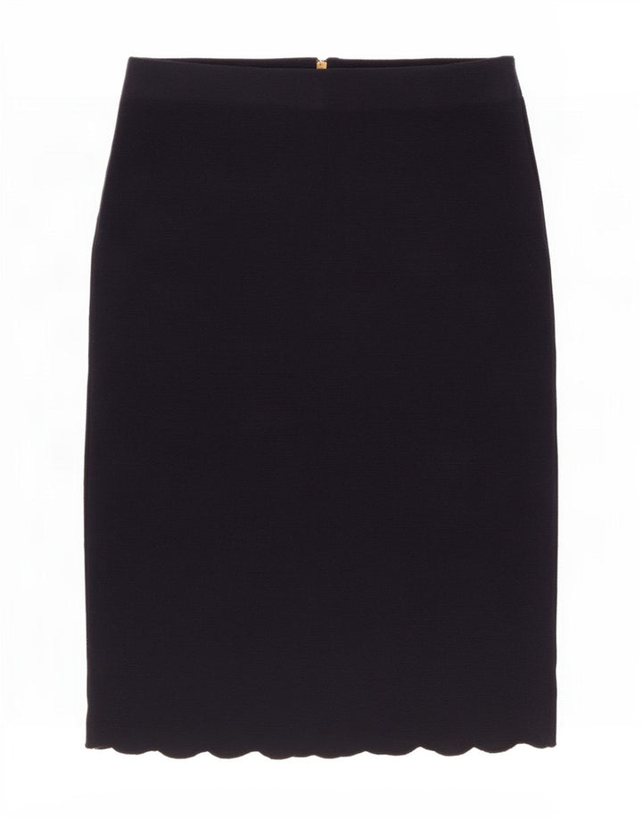 Falda recta para mujer Phase Eight UK 12 Medium W32 Poliéster azul marino