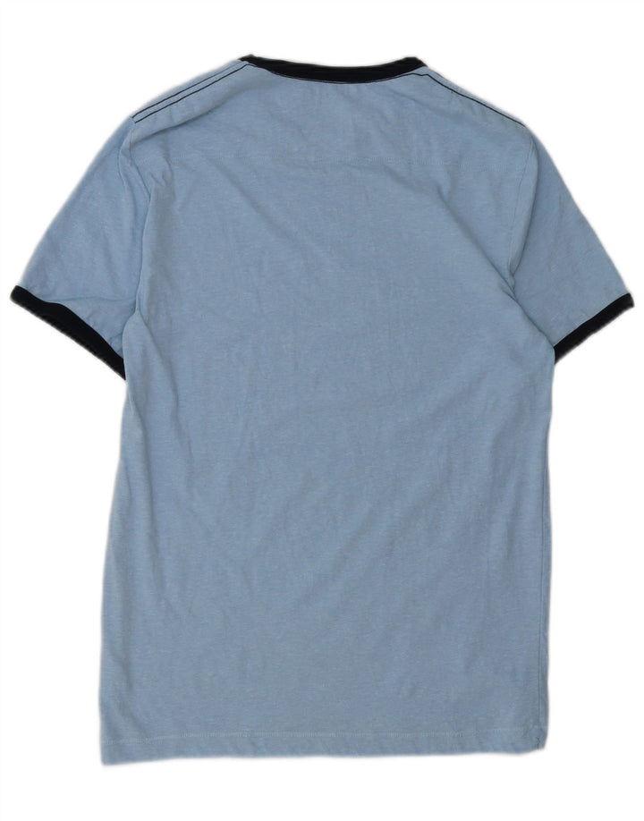 FRENCH CONNECTION Camiseta Hombre Top Small Azul Algodón