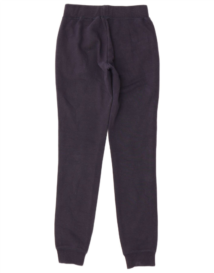 REEBOK Pantalones de chándal para mujer Joggers UK 0/2 2XS Azul marino Algodón