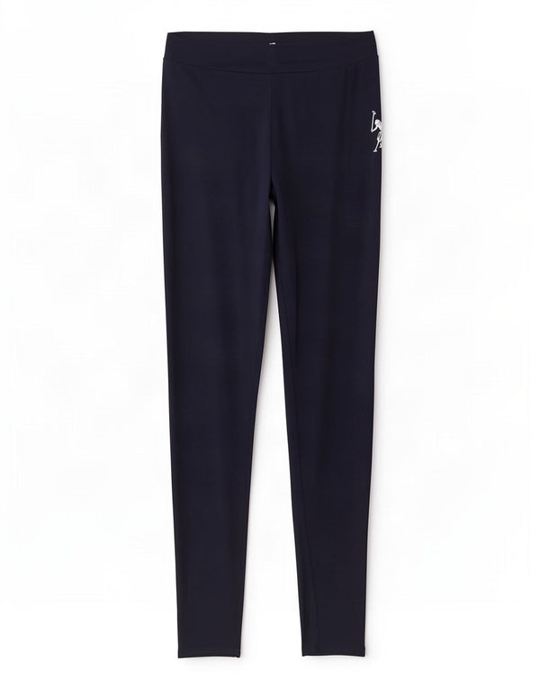 Asociación de Polo de EE. UU. Leggings para mujer Reino Unido 12 Algodón azul marino mediano