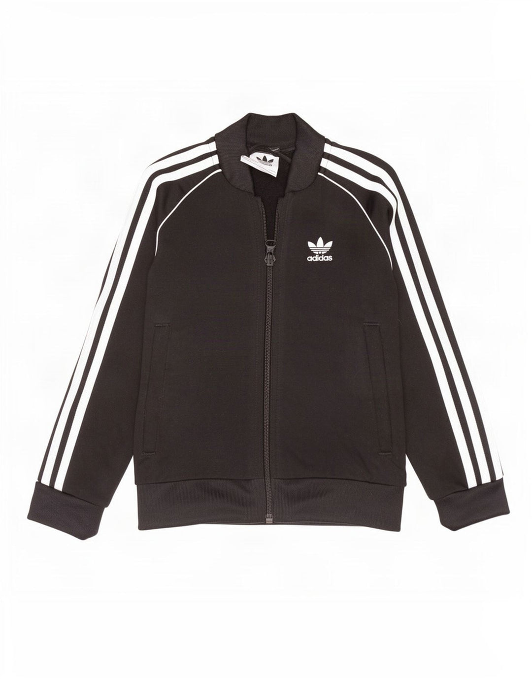 Adidas Chaqueta Chándal Niña 5-6 Años Negro Poliéster