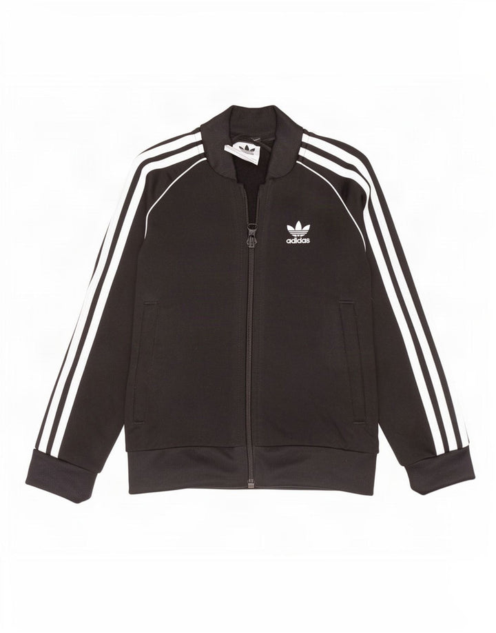Adidas Chaqueta Chándal Niña 5-6 Años Negro Poliéster