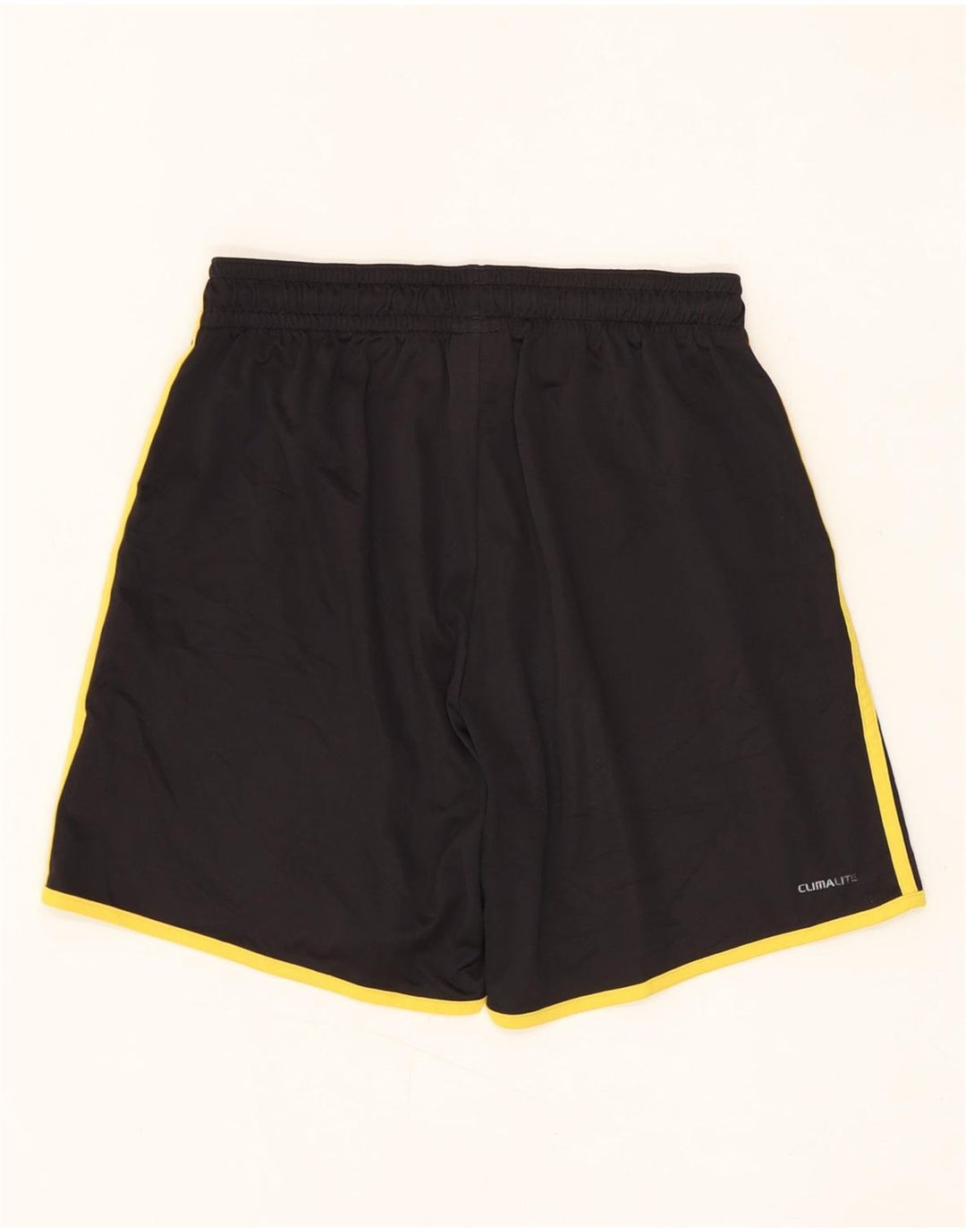 ADIDAS Pantalones cortos deportivos Climalite para niños 11-12 años Mediano Negro Poliéster