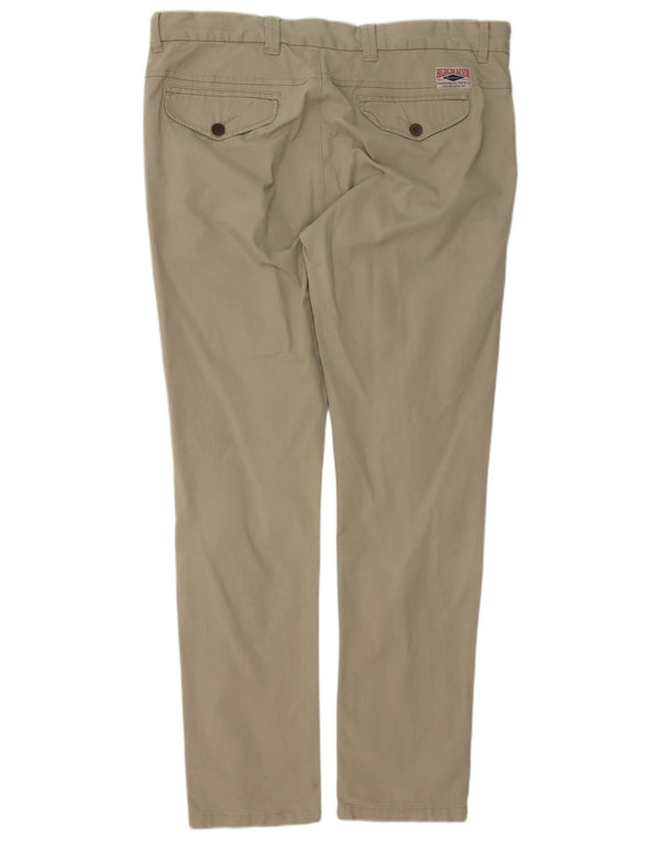 Tommy Hilfiger Pantalones chinos ajustados para hombre W36 L32 Algodón caqui