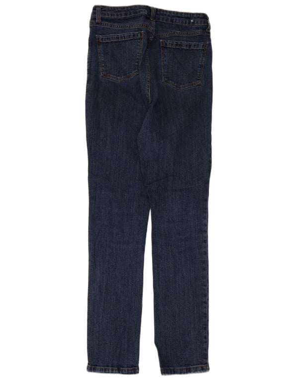 John Lewis Vaqueros ajustados para mujer UK 10 Small W28 L29 Algodón azul