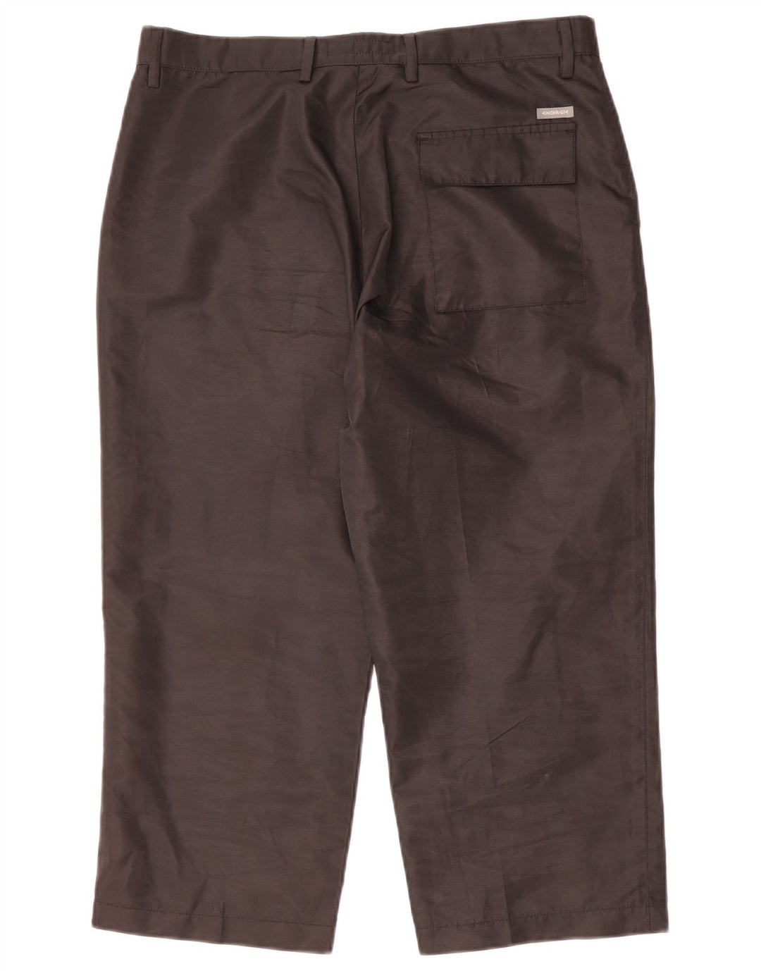 Pantalones capri de cintura alta para mujer Energie W33 L23 Poliéster negro