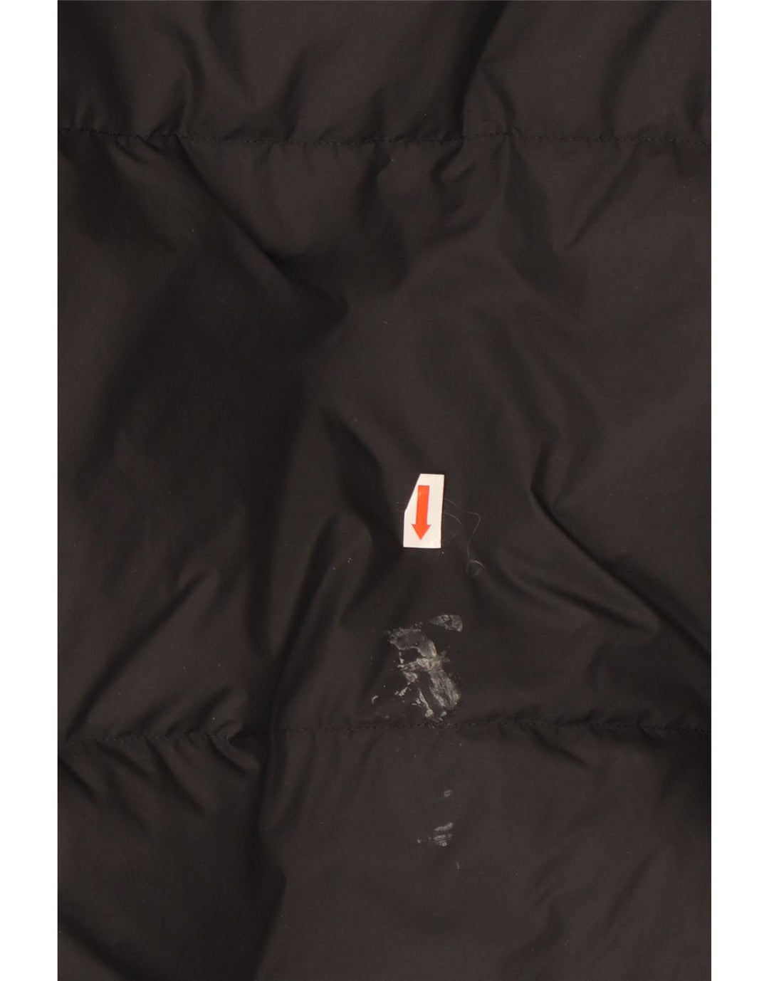 Nike - Chaqueta acolchada con capucha para hombre, talla 40, poliéster negro grande