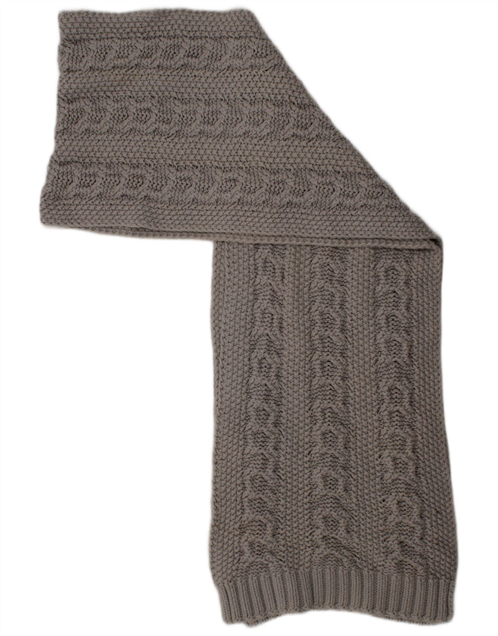 Barbour Bufanda Rectángulo De Punto Para Mujer Talla Única Gris