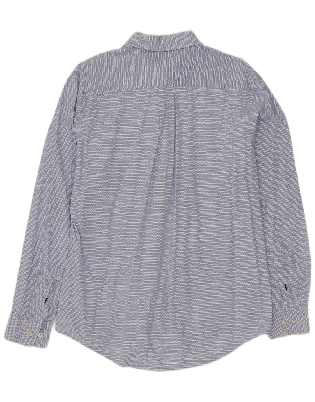 Camisa Tommy Hilfiger para hombre de algodón con lunares azules grandes
